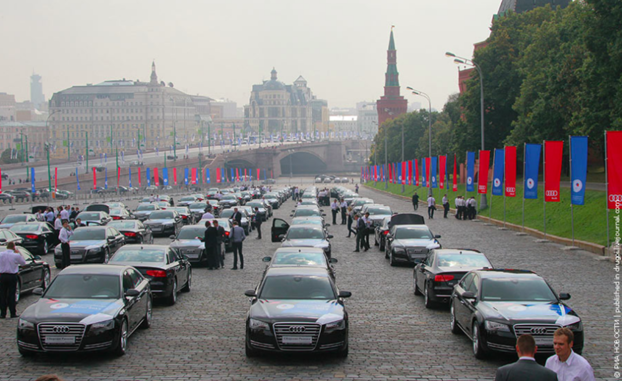 Российские олимпийцы награждены автомобилями AUDI.