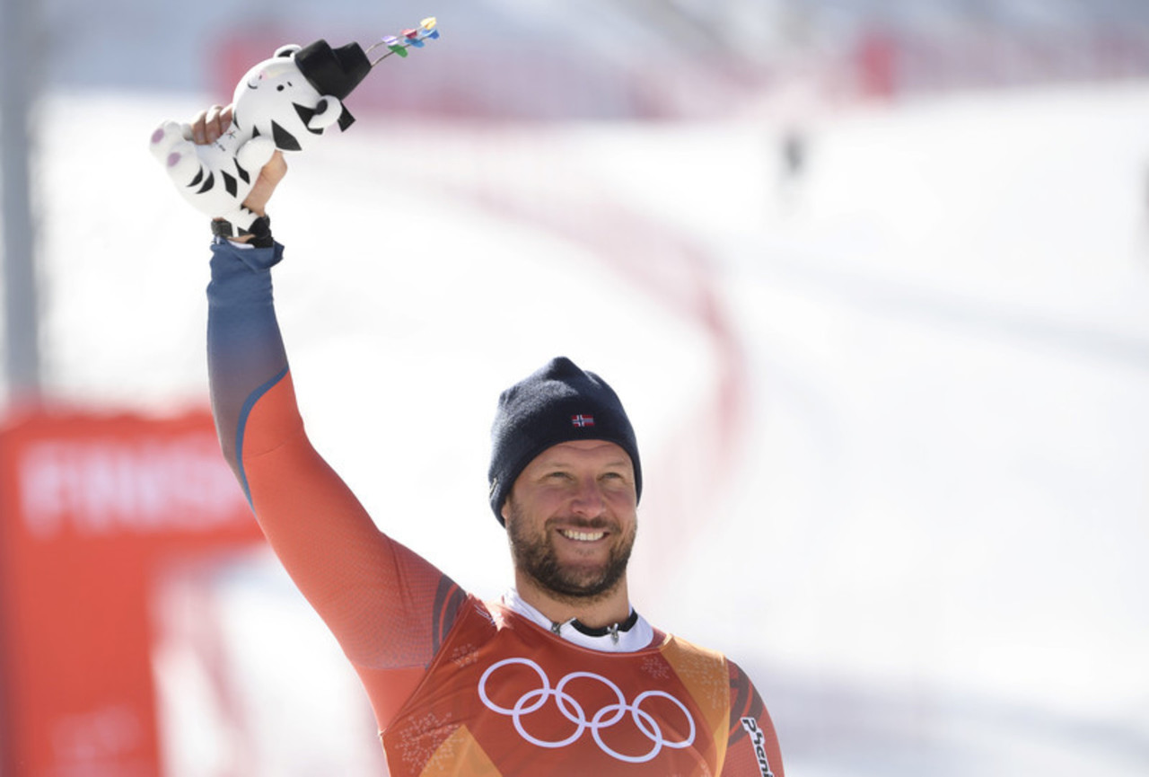 Аксель Лунд Свиндаль - самый возрастной Олимпийский чемпион в горных лыжах.  Видео эпичного падения Свиндаля.