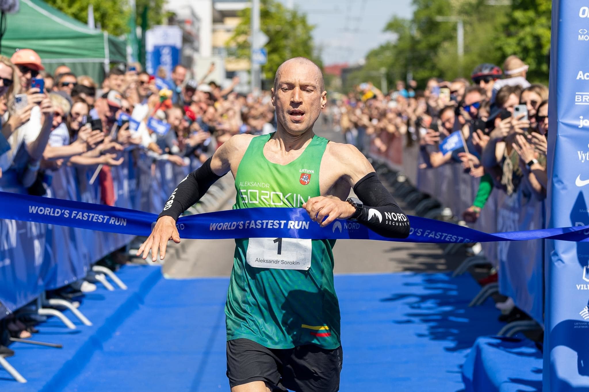 Александр Сорокин - новый мировой рекорд в беге на 100 км!